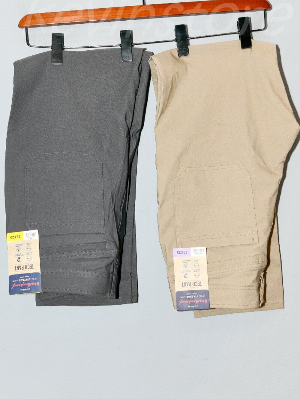 2 pairs Weatherproof Vintage Men's‎ Tech Pants Straight Fit. Price is for 2.